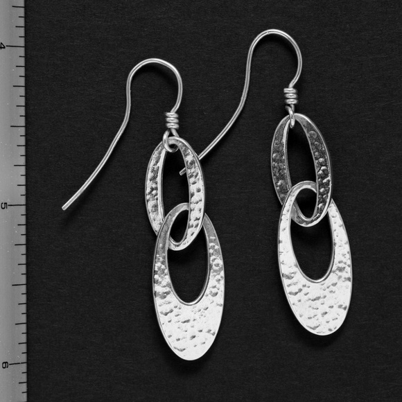 Retired James Avery Dangle Drop Earrings - Picture 3 of 4